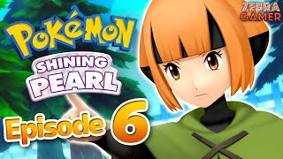 Pokemon Brilliant Diamond and Shining Pearl Walkthrough Part 6  Gym Leader Gardenia Eterna City [upl. by Swayne]