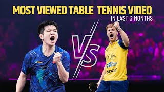 Fan Zhendong vs Truls Moregard  4K Best Angle  Paris Olympics Finalists  Best Table Tennis Video [upl. by Grail414]