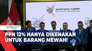 Penerapan PPN 12 DPR Hanya Berlaku untuk Barang Mewah  SERIAL PPN 12 [upl. by Dominik]