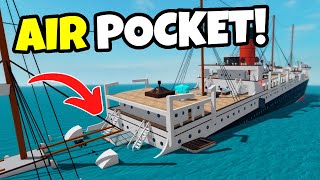 Testing MOST REALISTIC SINKING SHIP GAMES Roblox [upl. by Ailla]