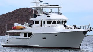 Nordhavn 60 Beautiful TANGLEWOOD Luxury Motor Yacht Owners yacht [upl. by Mirabel77]