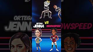 Jenna Ortega vs ishowspeed shorts ishowspeed jennaortega funny [upl. by Andre]