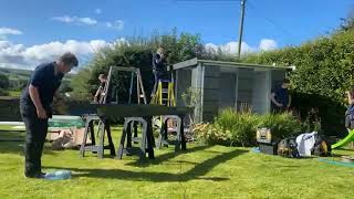 TimeLapse Magic Building the Telluria Luminato 3030 Garden Room [upl. by Cadmar]