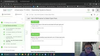 235 Lab  Use a Port Scanner to Detect Open Ports [upl. by Cheffetz614]