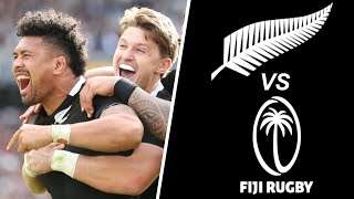 ALL BLACKS vs FIJI Review New Zealand vs Fiji 2024 [upl. by Notgnirrab]