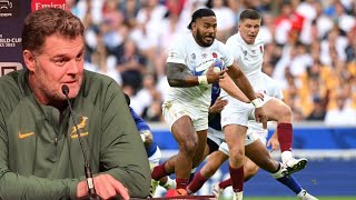 Rassie Erasmus predicts England Team  Springbok Press Conference [upl. by Norrat]