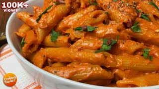 Super Easy Creamy Pasta with Spicy Tomato Sauce • The Best Homemade Pasta Youll Ever Eat Pasta [upl. by Beutner597]