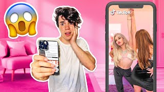 REACTING TO MY GIRLFRIENDS TikToks embarrassing👀💔Jentzen Ramirez [upl. by Aicarg]