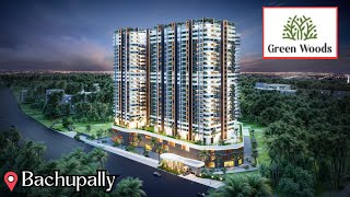 Upcoming Project at Bachupally  Pragathi Green Woods  2amp3BHK Flats  Bowrampet  Hyderabad [upl. by Abrams]