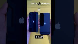 İPhone 13 Pro Vs IPhone 15 Promax 🥶☠️ [upl. by Meara635]