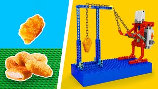 LEGO Machine Help Lose Weight With Fast Food  Lego technic [upl. by Ham559]