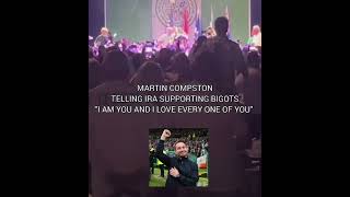 TV and Film actor Martin Compston filmed glorifying IRA Terrorism at Las Vegas Celtic Convention [upl. by Laband]