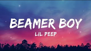 Lil Peep  Beamer Boy Lyrics [upl. by Eimiaj]