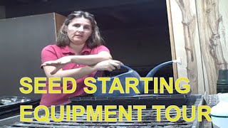 How to Grow Your Own Seed Indoors  Seed Starting Equipment Tour [upl. by Leirza]