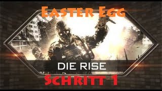 Die Rise  Easter Egg Tutorial  Schritt 1 Fahrstuhlzeichen aktivieren GERMAN [upl. by Dewees]