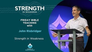 Keswick Portstewart 2024  Friday Bible Teaching with ​John Risbridger  Strength in Weakness [upl. by Einoj]