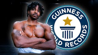 Highest Box Jump Using JUST HANDS  Guinness World Records [upl. by Hilar]