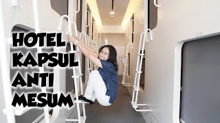 Hotel Kapsul TERMEWAH di JAKARTA  REVIEW HOTEL [upl. by Lodge]