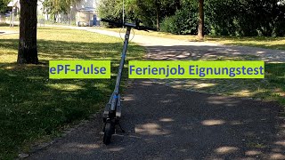 ePF Pulse  Ferienjob Eignungstest [upl. by Rus]