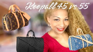 KEEPALL 45 VS 55 COMPARAISONLEQUEL CHOISIR [upl. by Weaver]