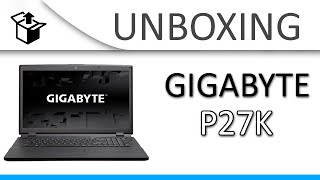 Gigabyte P27K Gaming notebook [upl. by Marcell]