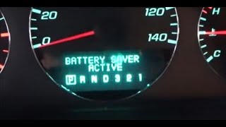 How To Fix Battery Saver Active Message Chevrolet and GM [upl. by Narda]