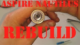 Aspire Nautilus  Microcoil Rebuild [upl. by Duffie]