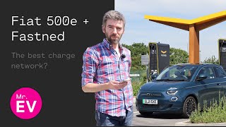 Fiat 500e efficiency rapid charging speed and the wonder of Fastned [upl. by Licec320]