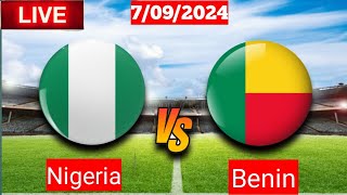 Nigeria Vs Benin  CAF Africa Cup Fifa Live Score Match Today [upl. by Enohsal]