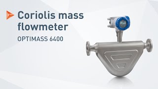 OPTIMASS 6400 – Coriolis mass flowmeter for the process industry  KROHNE [upl. by Lehte]