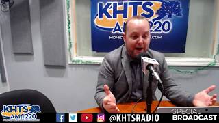 John Musella CEO Of The Chamber Of Commerce  December 27 2017  KHTS  Santa Clarita [upl. by Fari574]