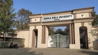 Sarla Birla University Ranchi  Admission inquiry  Campus tour  Reality of SNU 🤨 [upl. by Rahal]