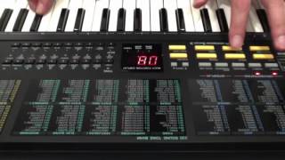 CASIO MT750 Casiotone 1 More Impro [upl. by Daub627]