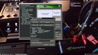 Debian 602  NVidia Treiber installation  Desktop Thema [upl. by Ertsevlis]