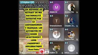 Kemi Seba estil un panafricain  live tiktok [upl. by Notirb]