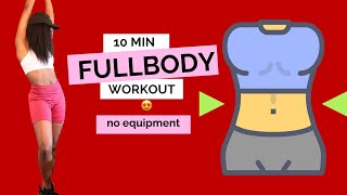 Full Body Workout at Home Without Equipment  Tighten and tone  everything [upl. by Ladd984]