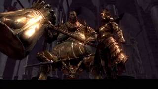 Boss  Dragon Slayer Ornstein and Executioner Smough introduction [upl. by Phaedra626]