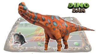 DINO DAN  DINO DUELS  9 Diplodocus VS Mouse [upl. by Diann762]