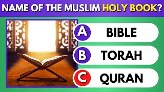 Islamic General Knowledge Quiz no music [upl. by Ermanno]