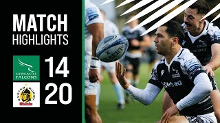 Match Highlights  Newcastle Falcons v Exeter Chiefs  Gallagher Premiership  Round 7 [upl. by Heisel]