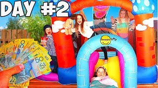 LAST TO LEAVE THE BOUNCY HOUSE WINS 1000 Challenge w The Norris Nuts [upl. by Pellet]