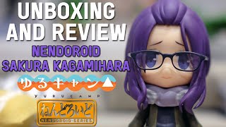 Unboxing amp Review Nendoroid Sakura Kagamihara  Yuru Camp Anime Figure  ENG SUB [upl. by Piane]