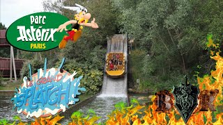 Parc Astérix Le Grand Splatch  Onride [upl. by Claribel489]