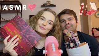 My Boyfriend Does My Makeup ASMR  1k Subscribers Special [upl. by Ardnahcal680]