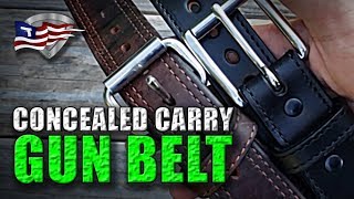 Best Concealed Carry Gun Belt  Bullhide Belts [upl. by Tobiah303]