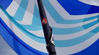 Spinnaker sailing with Allegro 27 [upl. by Pudens]