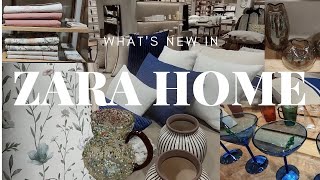 New in Zara Home  Come shopping with me  Modern rustic style  Natural materials 🌿🌊 [upl. by Kolb]