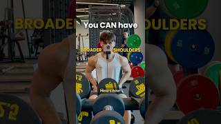 You CAN have broader shoulders fitness workout health [upl. by Essa]