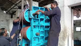 PUG MILL  Clay bricks making machine  Double set machine assembly  SASI FOUNDRY  Kollam [upl. by Attenehs]