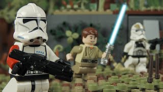 Clone Wars Memoir Chapter 2  Lego Star Wars Stop motion [upl. by Aivekahs]